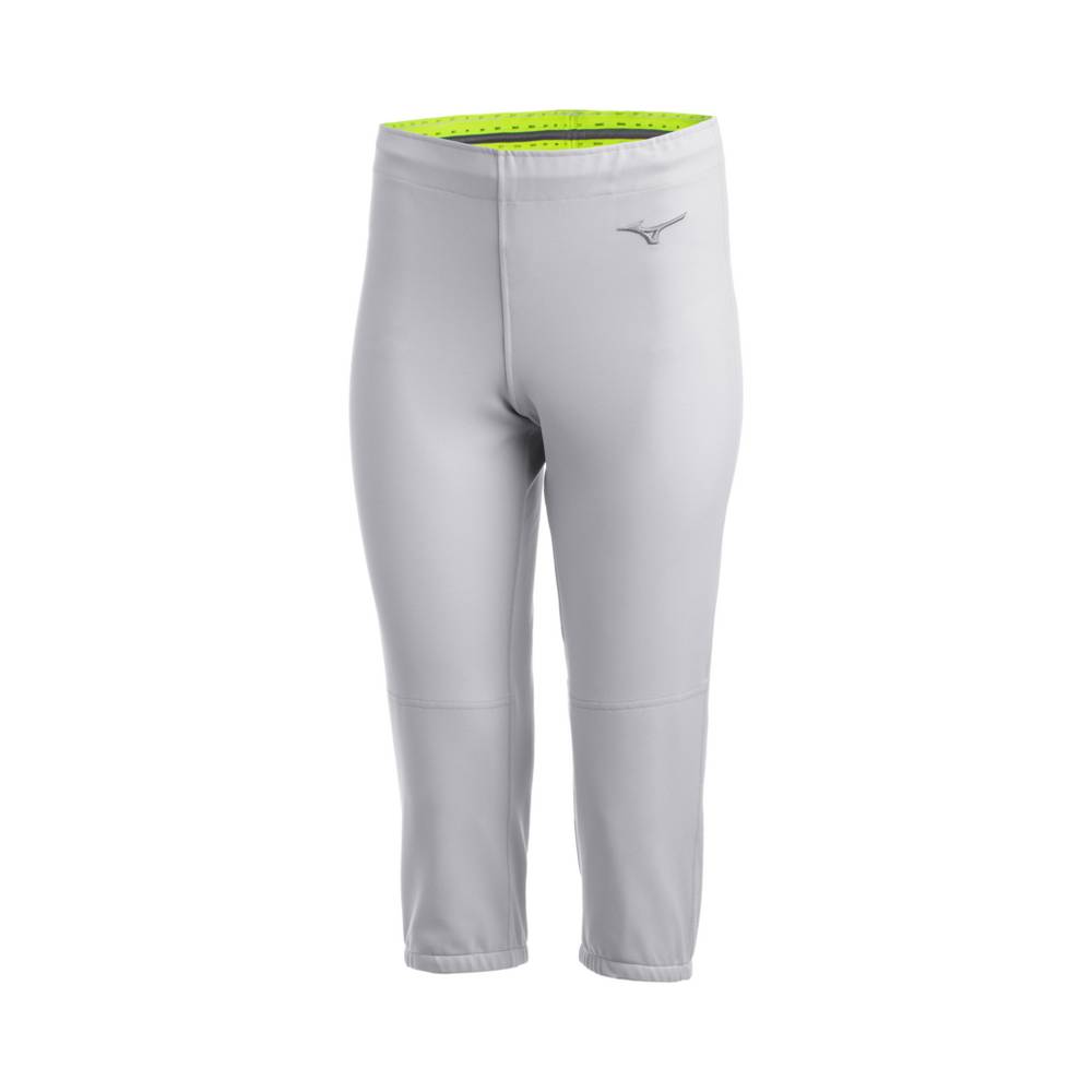 Womens Mizuno Stretch - Unbelted Softball Pants Grey Philippines (CUXLDZ458)